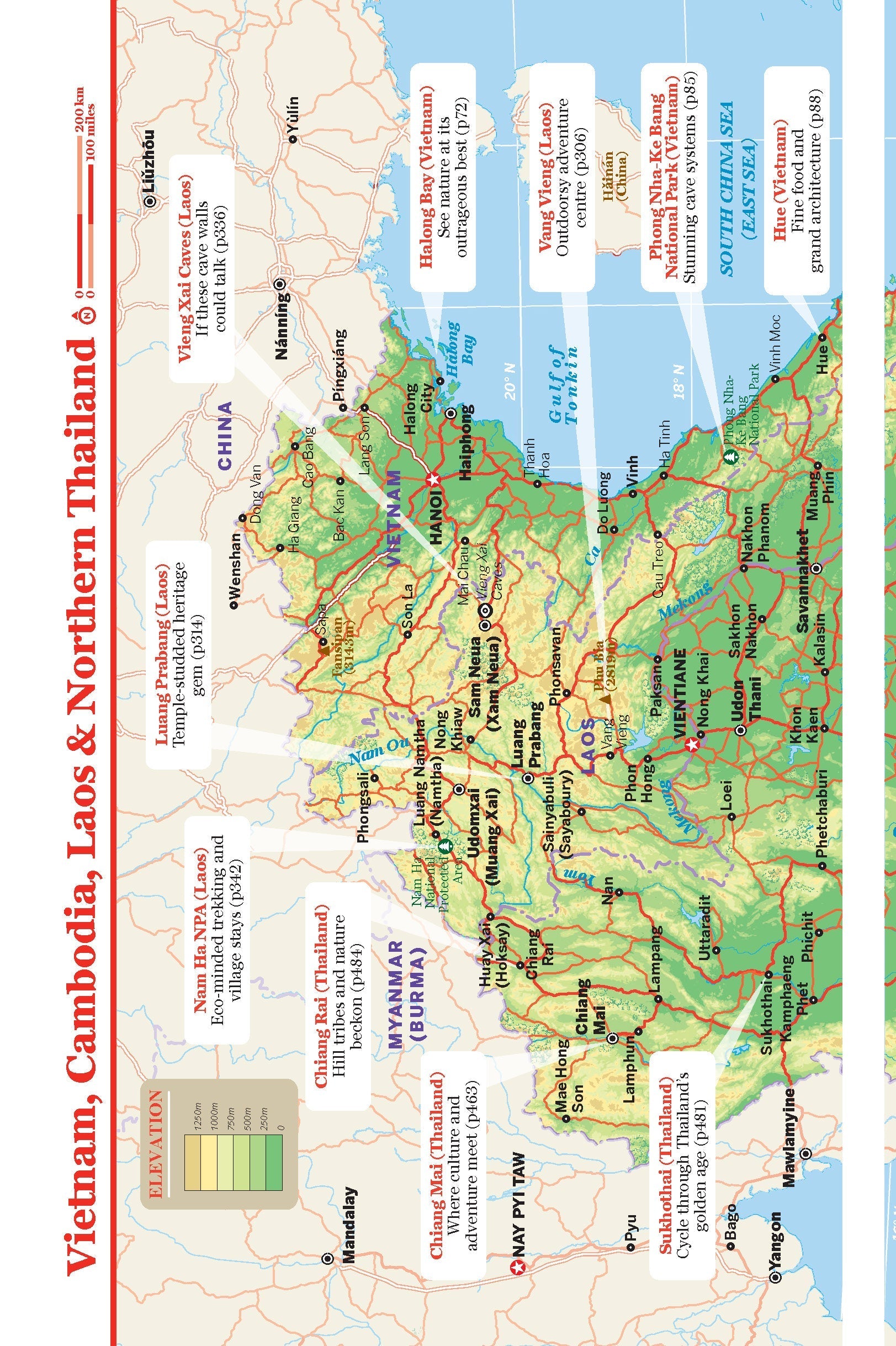 Vietnam, Cambodia, Laos & Northern Thailand - Book
