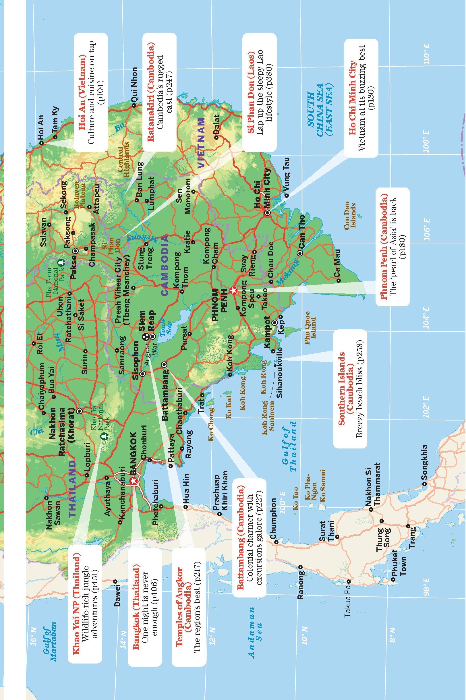 Vietnam, Cambodia, Laos & Northern Thailand - Book