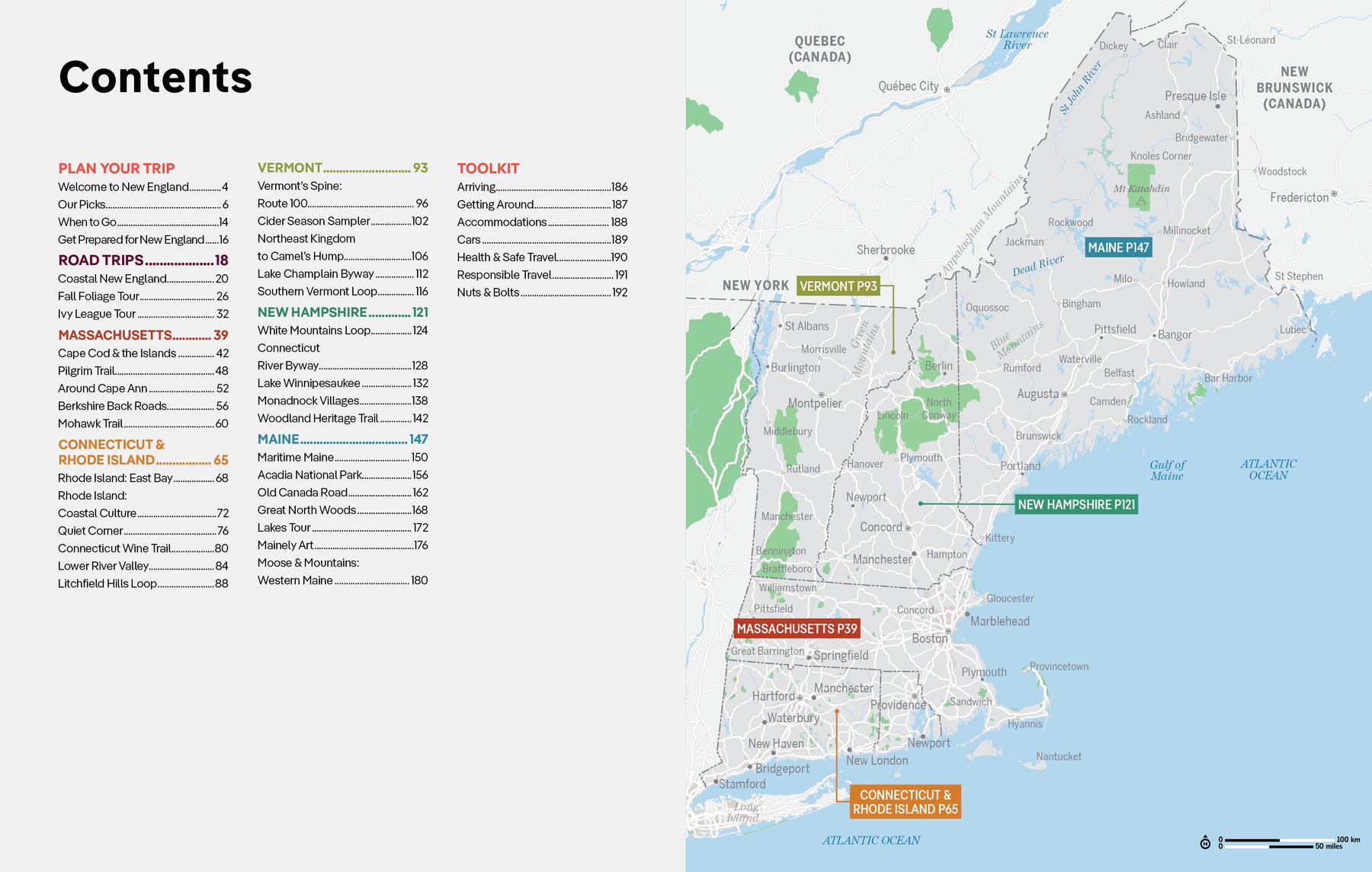 Best Road Trips New England - Book