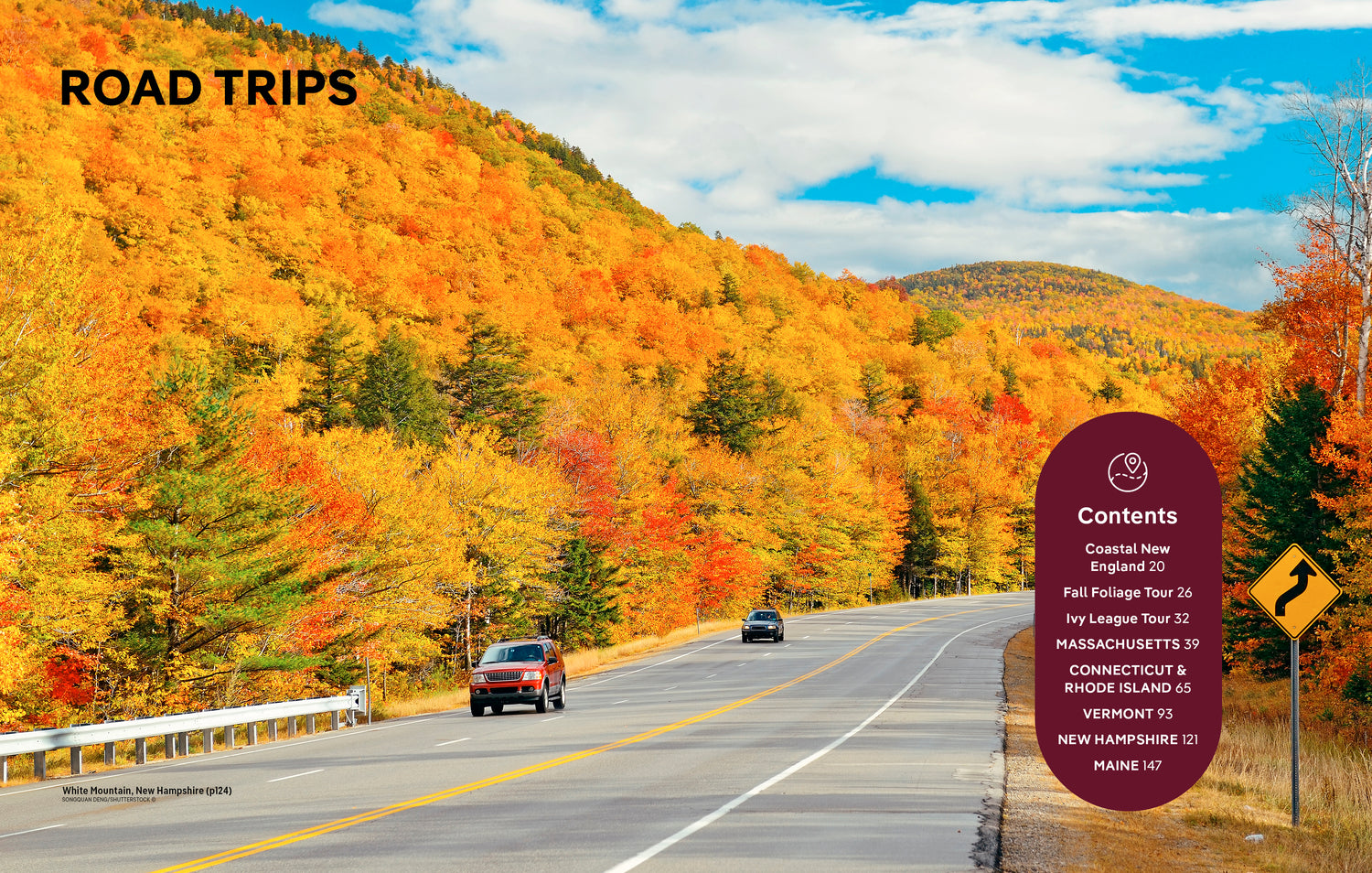 Best Road Trips New England - Book