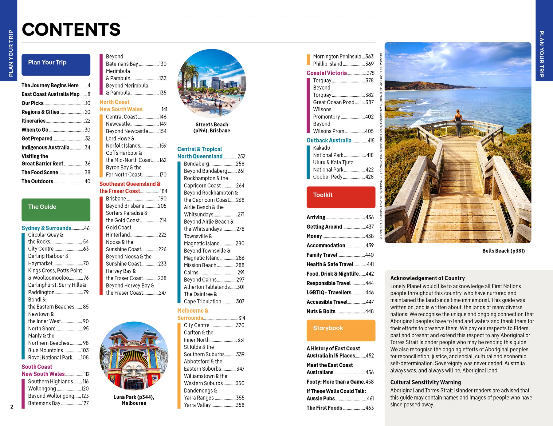 East Coast Australia - Book