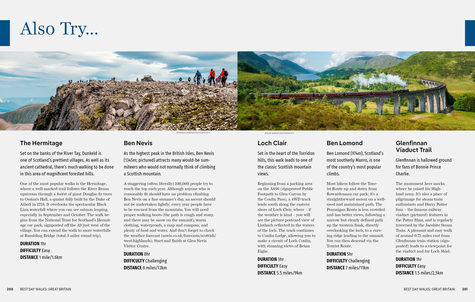 Best Day Hikes Great Britain - Book